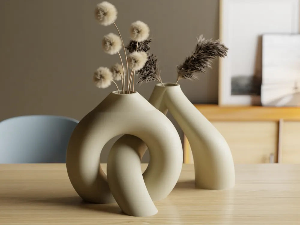 Dekorux - Sculptura Vase Set